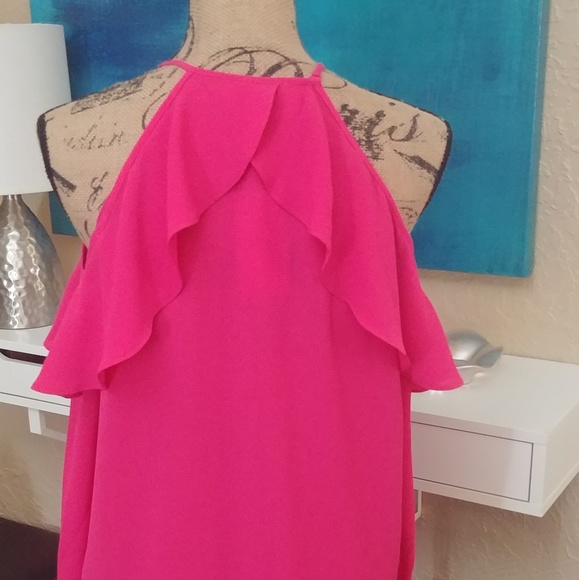 NWOT Micheal Kors Cold Shoulder Top - Picture 2 of 7